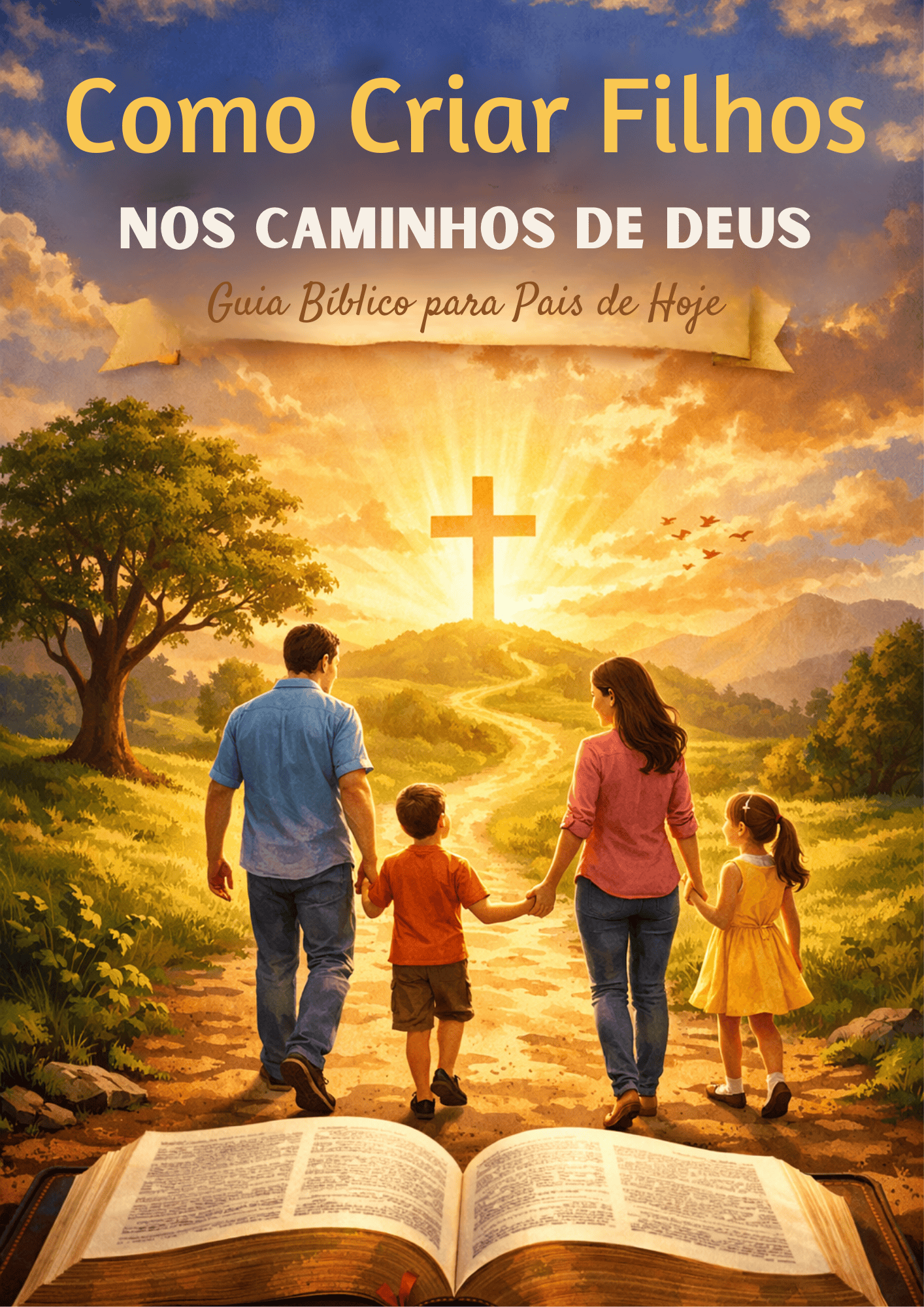 COMO CRIAR FILHOS NOS CAMINHOS DE DEUS - GUIA BÍBLICO PARA PAIS HOJE